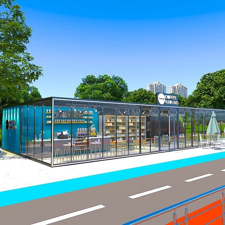 Eco-Friendly Outdoor Pergola for Stylish Bubble Tea Shops