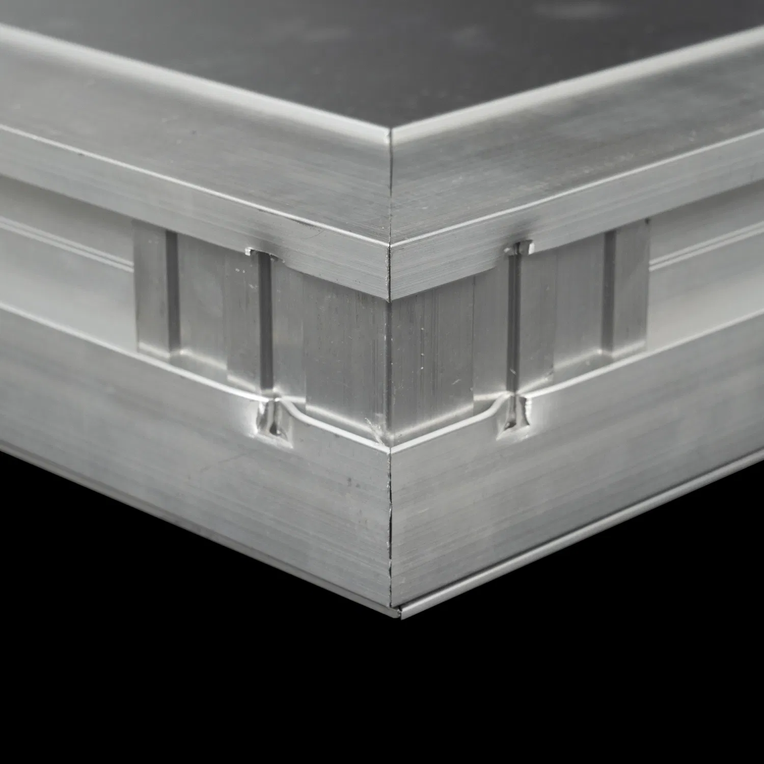 Aluminum Alloy Lockable Access Panel with Butterfly Handle & Reinforced Mesh