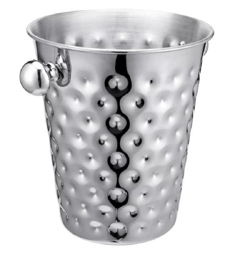 Stainless Steel High Quality Ice Bucket, Popular Silver or Golden Color Bucket