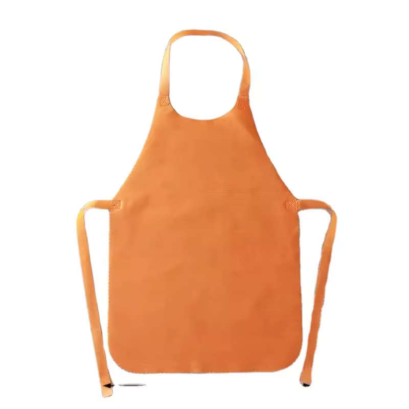 2024 Non-Woven Disposable Aprons Oil-Proof Hot Pot Barbecue Apron