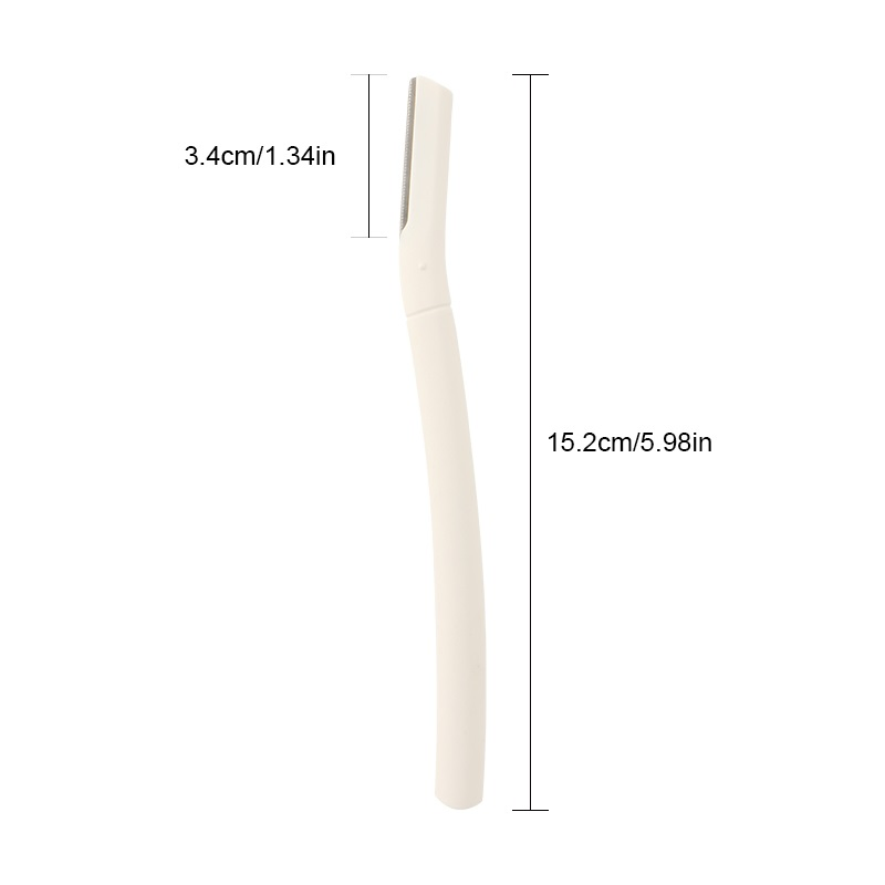 2 Size Face Razor Facial Hair Sideburn Peach Fuzz Remover Eyebrow Razor Trimmer Exfoliator Dermaplaning Tool Women Razor