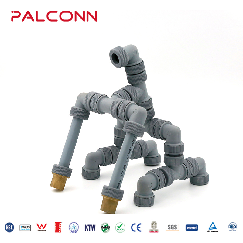 ASTM Standard Lead Free Pex Push-Fit Fittings