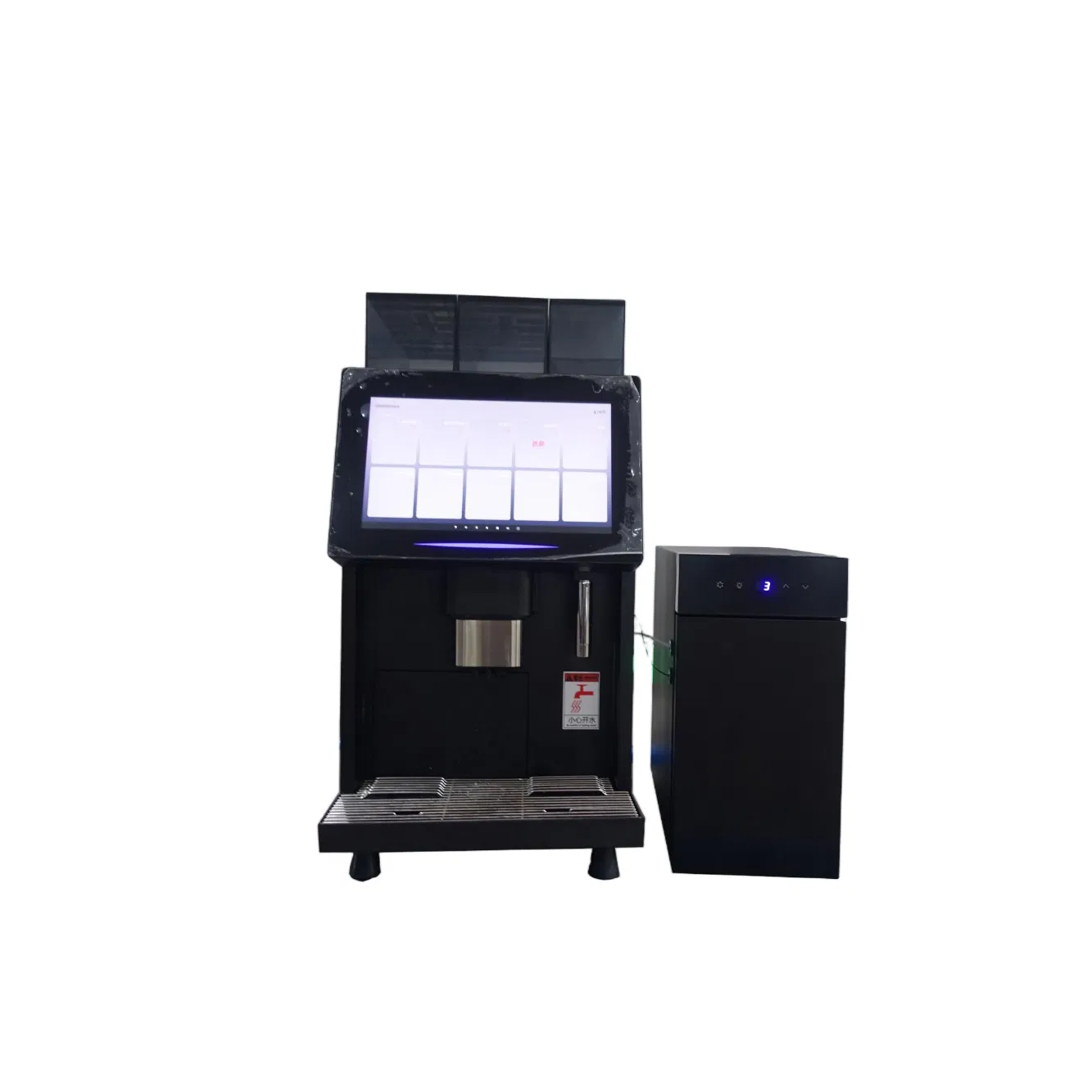 Touch Screen Commercial Espresso Cappuccino Latte Machine Le330A Hot Water