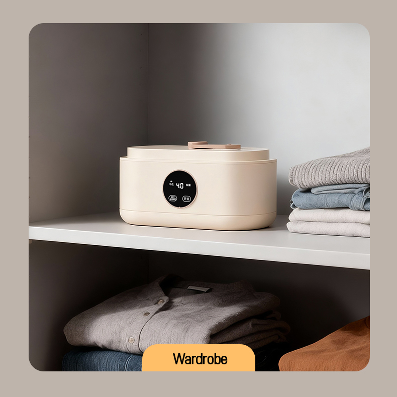 Energy-Efficient Travel Clothes Dryer with Versatile Drying Features