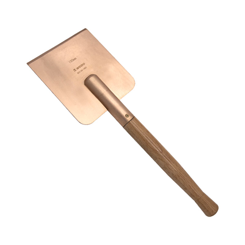 Wedo 18.5" Non-Sparking Scraper Multi-Function Scraper Floor Scraper Wooden Handle Beryllium Copper