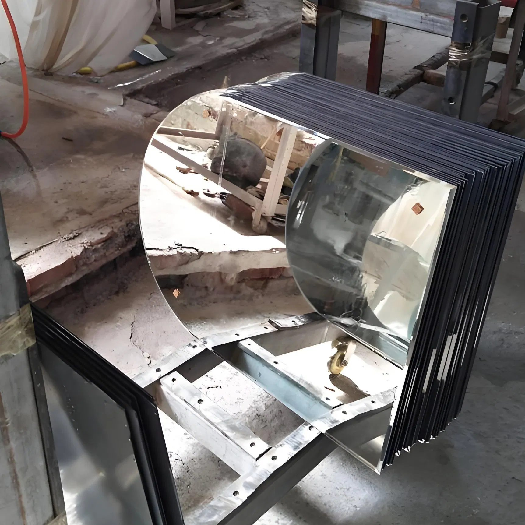 Modern Style Decorative Wall Mirror Cheap Large 2440*1830 3mm 4mm 5mm Aluminum Mirror Glass