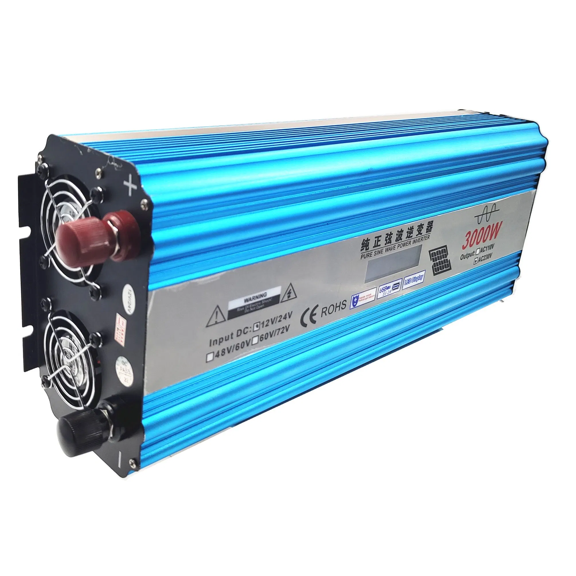 Инвертор 3000Вт 12В в 220В, чистая синусоида