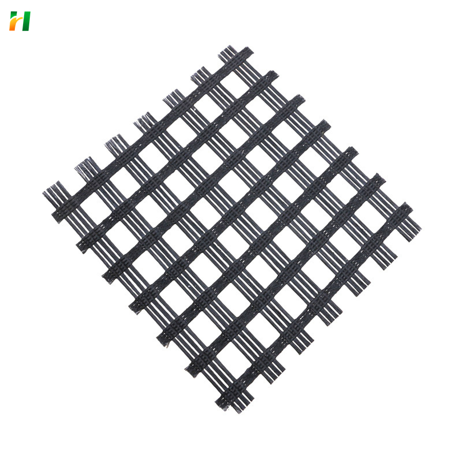 China Manufacturer 100kn Fiberglass/Plastic Geogrid for Asphalt Pavement Reinforcement