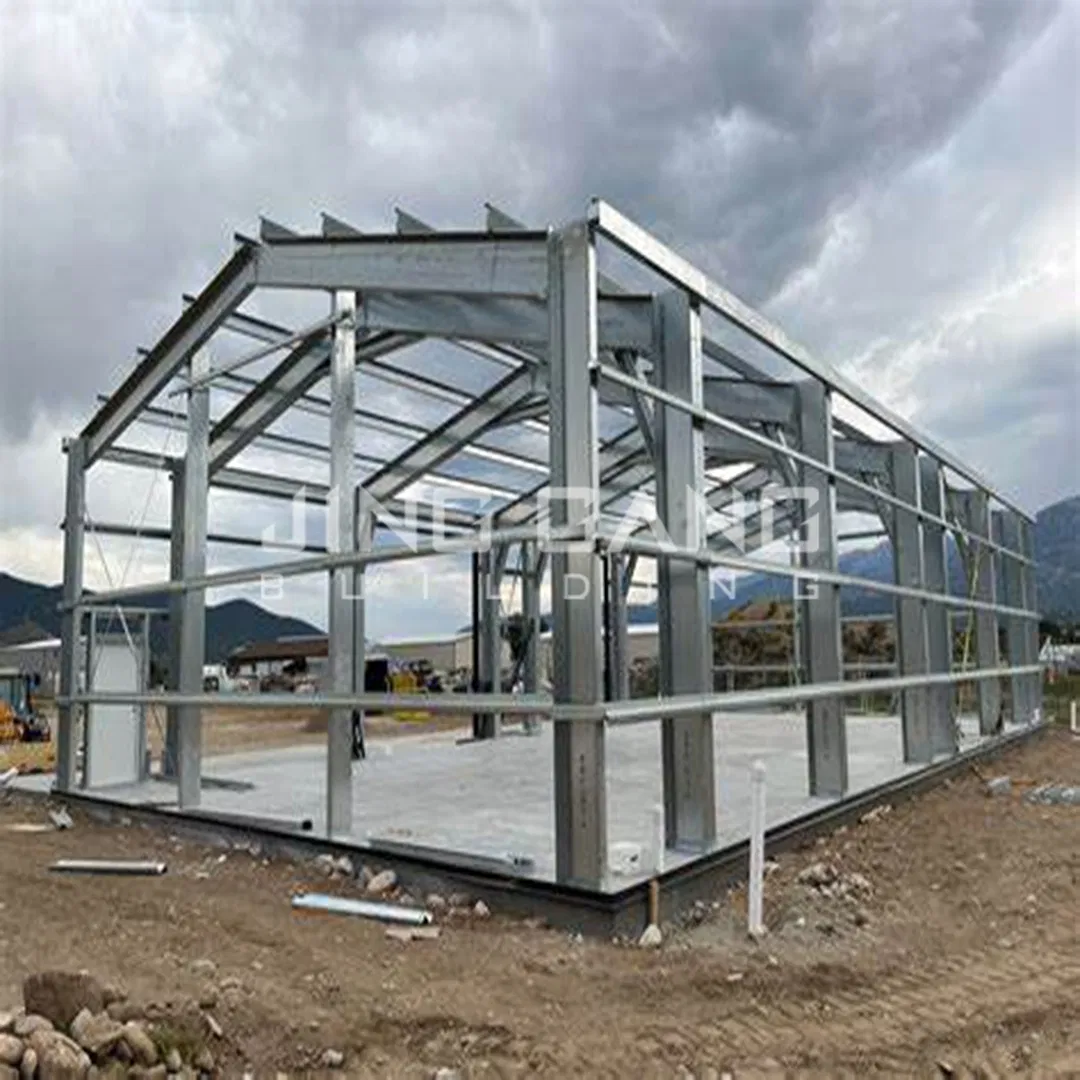Industrial Long Span Metallic Large Scale Prefabricated Building with Metal Steel Structure