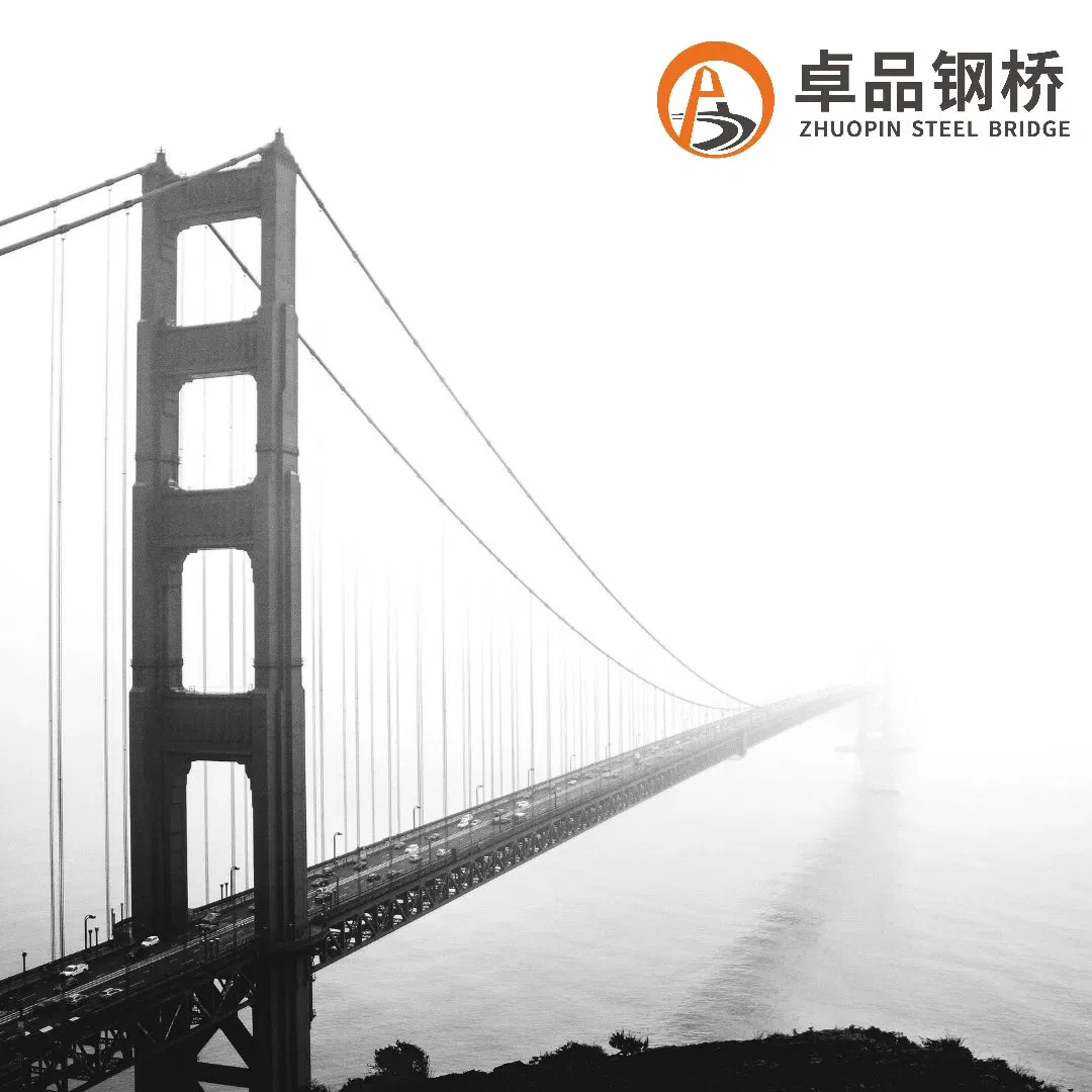 Aws D1.1/1.5 Certified Steel Structure Bridge /Steel Bridge /Suspension /Arc /Railway/Girder/Box/Beam Bridge