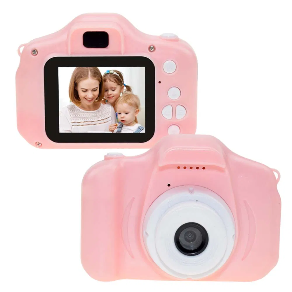 X2 1080P Cute Cartoon Kids Cam Children Fun Digital Photo Camera