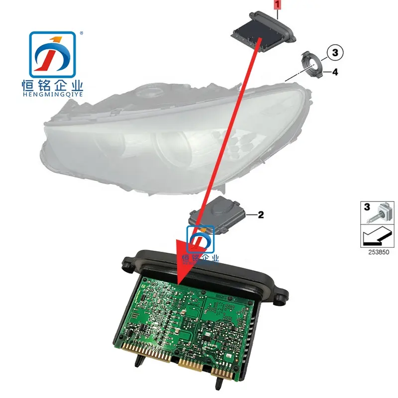 Car Accessories Auto Electronic Control Module F18 F10 Headlight Ballast Control