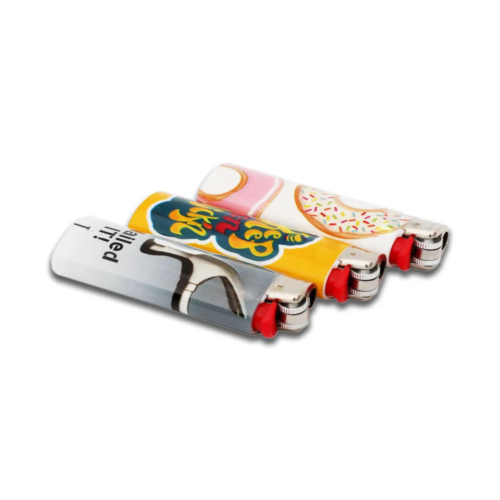 J6 J3 Bi Cin-Stock Cigarette Gas Lighter