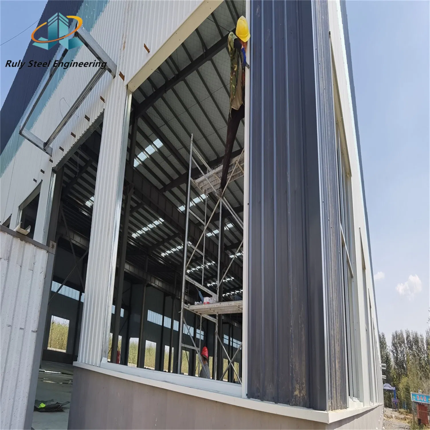 Prefabricated Steel Structures Building Workshop with Excellent Seismic Resistance