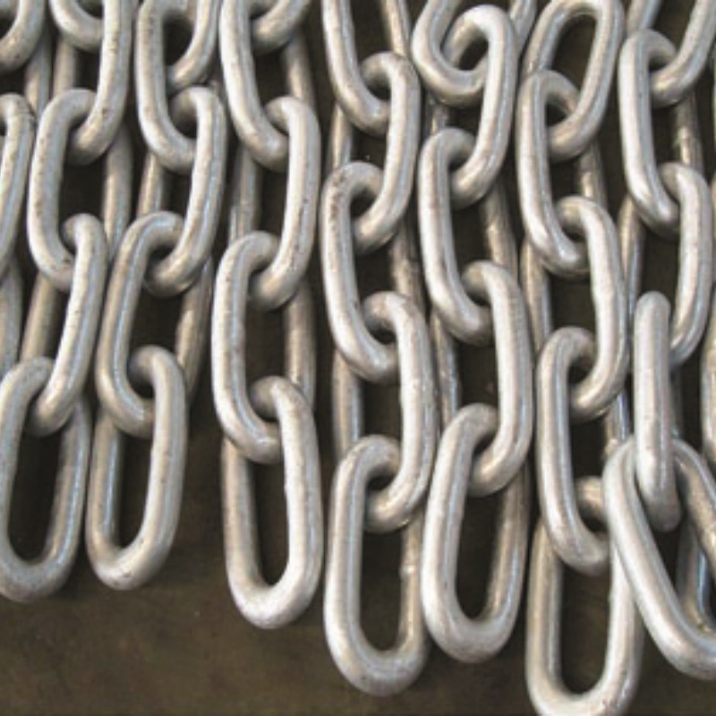 Galvanized Steel Anchor Chain - G30 / G40 / G70 for Superior Strength