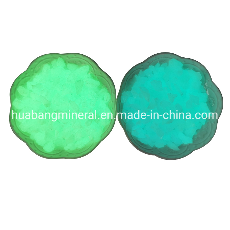 Glow in The Dark Natural Stone Glow Stones Luminous Stone for Paving