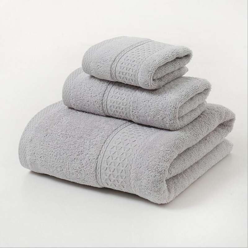 Best Sales Terry Cotton Bath Towels Set for Beauty and Wellness Center