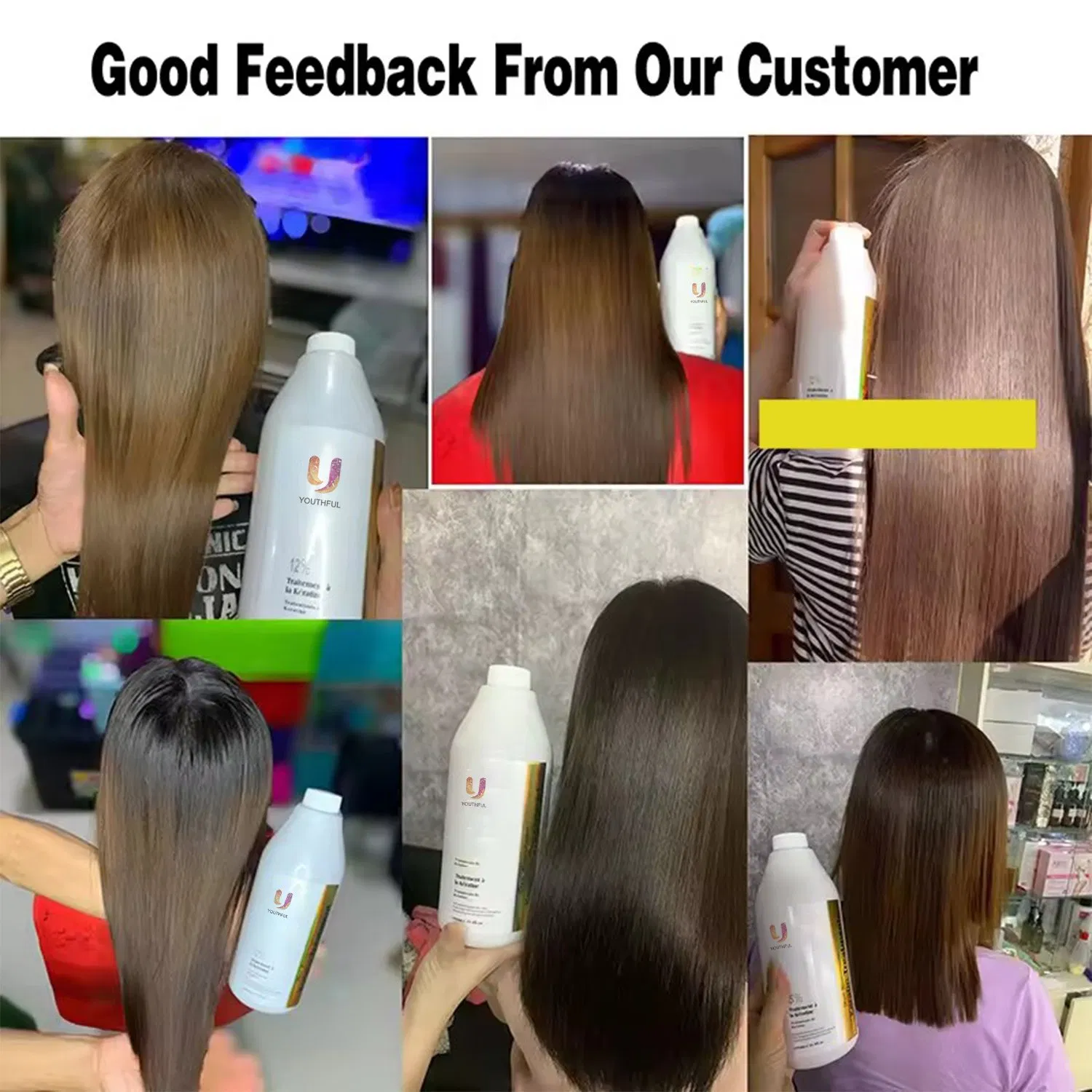 Pure Keratin Treatment Straightening Hair Conditioner
