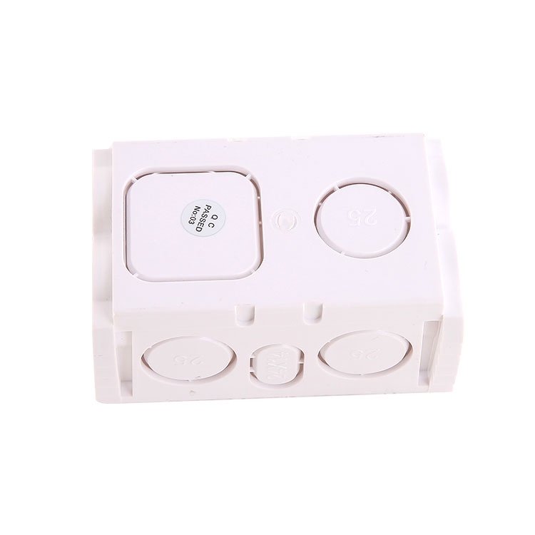 Wall Boxes Moulded Plastic 1 Gang with Sliding Nuts