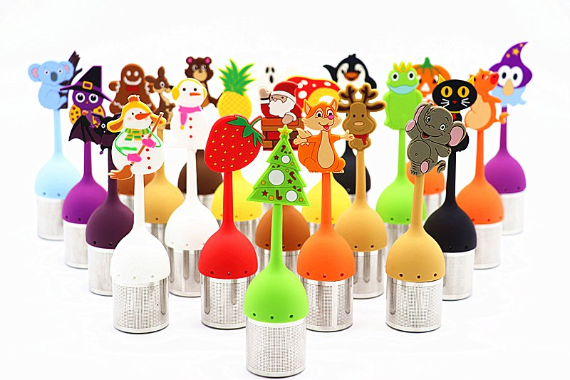 Flamingo Shape Silicone Tea Infuser Strainer Filter