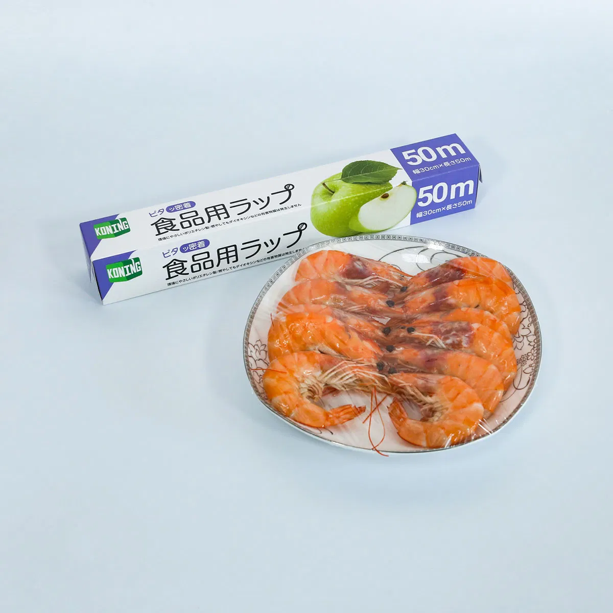 Custom Logo Printed Eco-Friendly Cling Film Compostable Cling Wrap 100% Biodegradable Cling Film