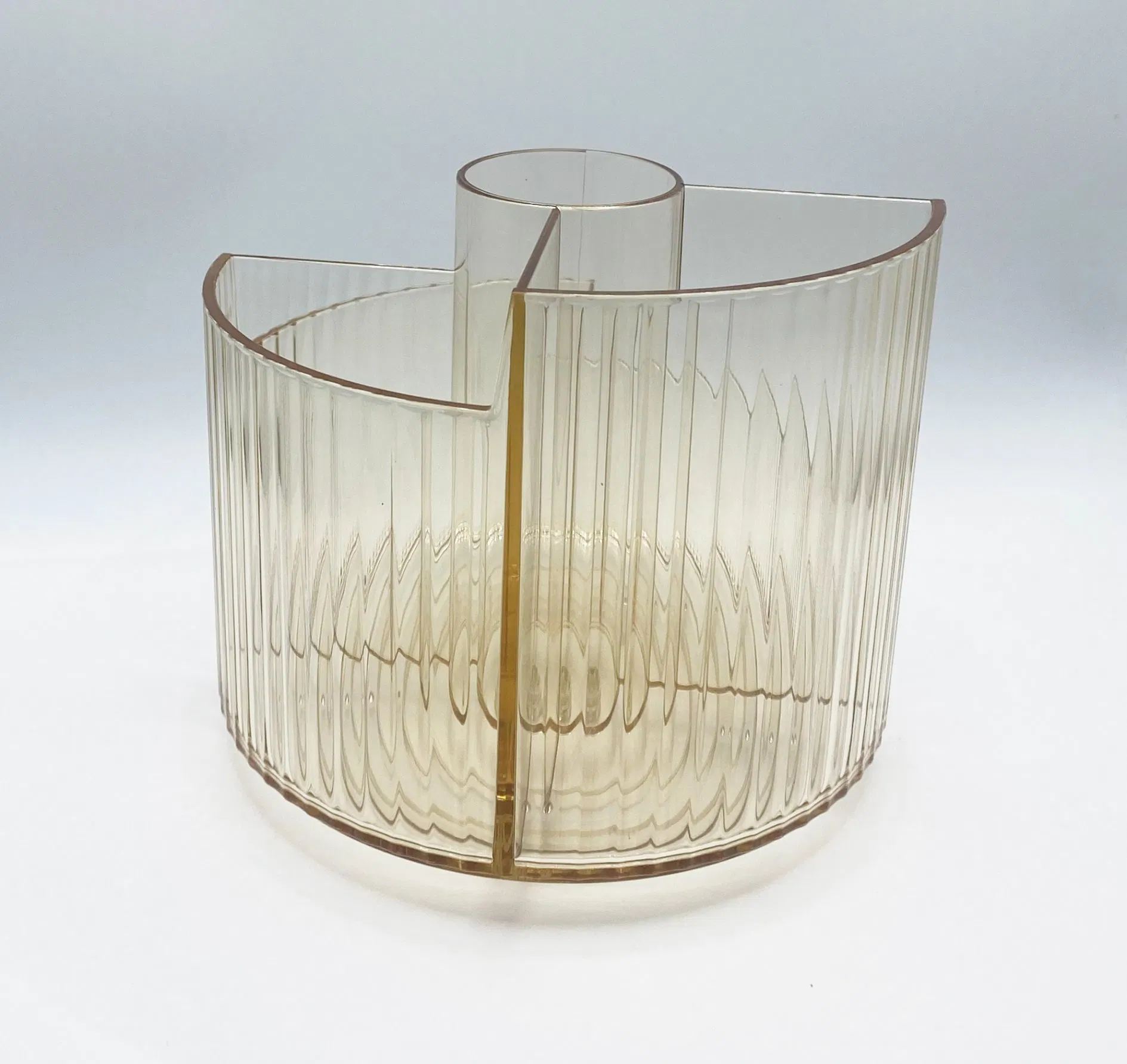 Acrylic Transparen Promotion Gift Desktop Cosmetic Home Rotating Organizer