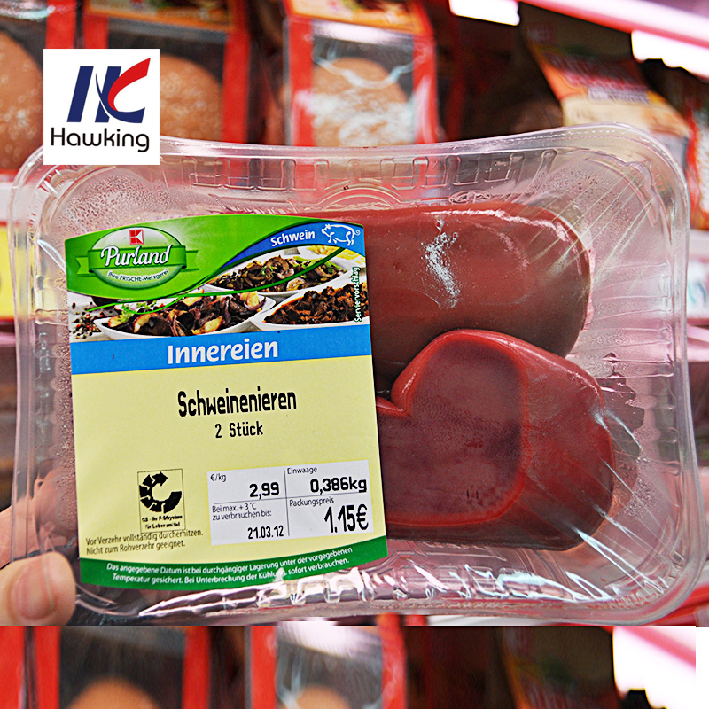 PA/PE Middle Barrier Vacuum Bag for Cheese Packaging Frozen