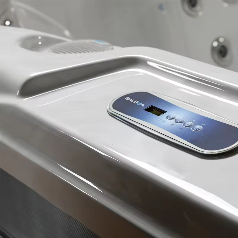 Hydrorelax Luxury Hot Tub Outdoor SPA 6 Person Hidromasaje Bathtubs Square Plastic Soaking