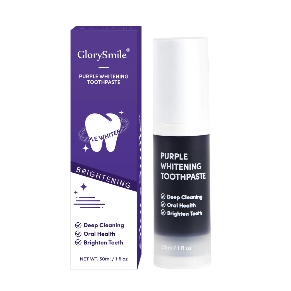Teeth Whitening V34 Color Corrector Serum Toothpaste Purple Toothpaste