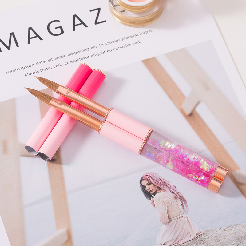 Guyo Sakura Beauty #12 Pure Brush Kolinsky Acrylic Nail Brush