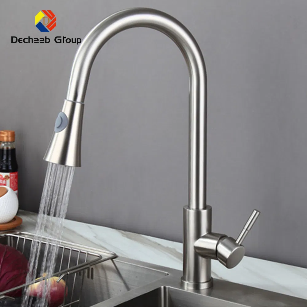 Deck Mounted Handle Kitchen Faucet with CE Certification