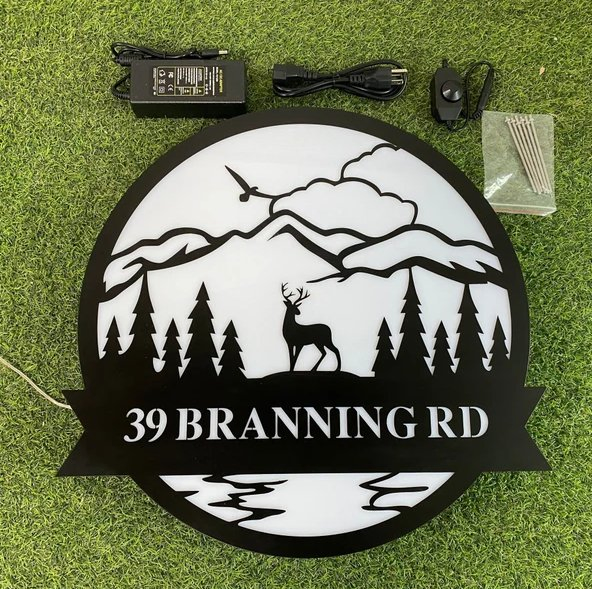Advertising Acrylic Light Box Sign LED Letter Light Box Signage Outdoor Lightbox Sign