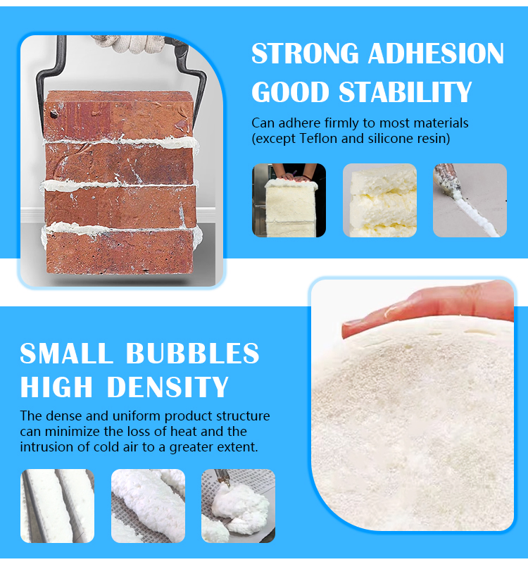 High-Performance Polyurethane Foam for Waterproof Joint Sealing with Excellent Hardness for Construction