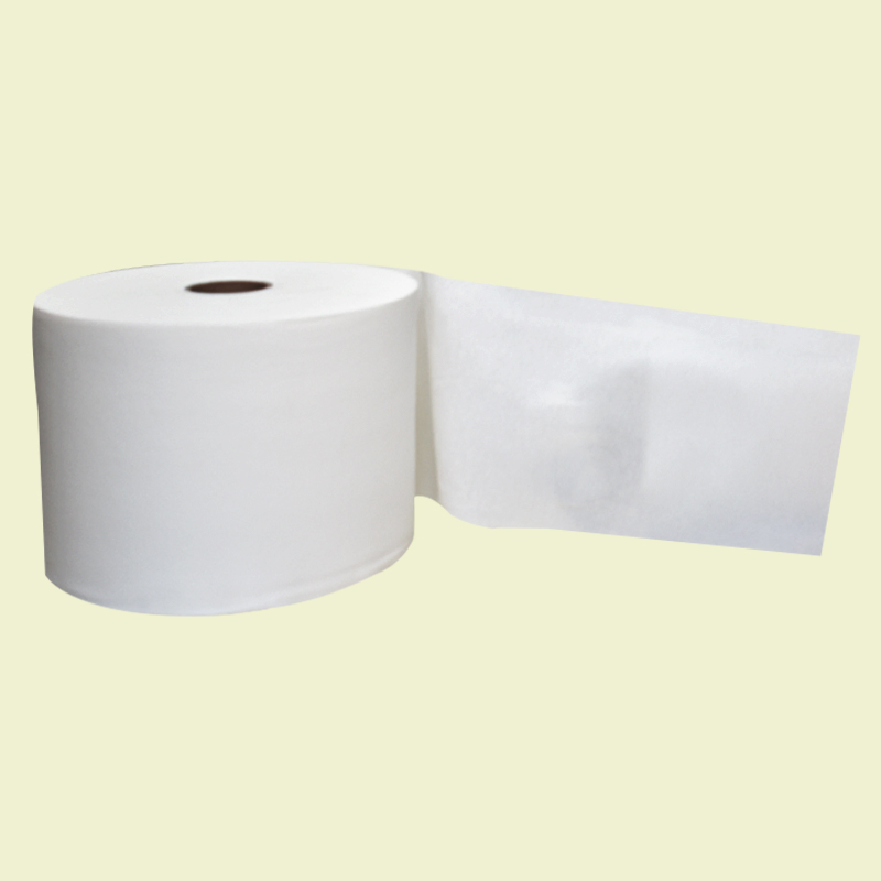 White Airlaid Paper Jumbo Roll Raw Paper Absorbent for Napkin or Serviette