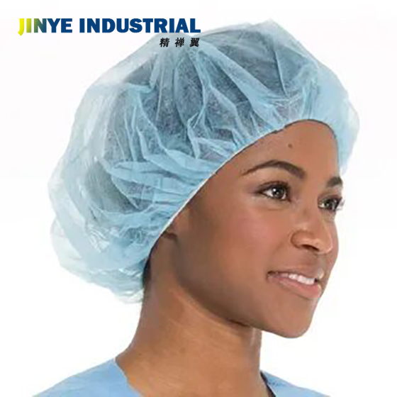Disposable Non Woven Mob Cap Head Cover Cap for Doctors Caps