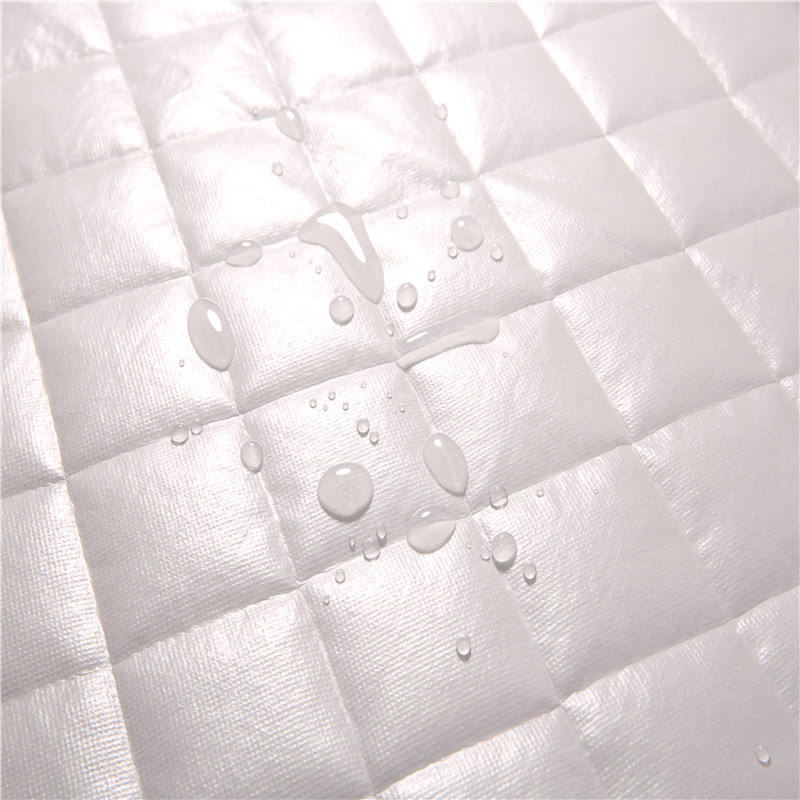 Oeko Certificated Hotel Waterproof Strapped Elastic Band Polyester Mattress Pad Protector