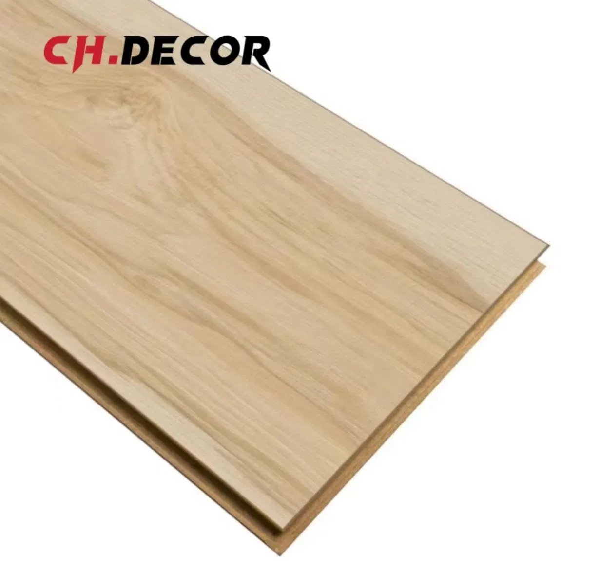 Premium 12.3mm E0 Oak Laminate Flooring for Commercial Spaces