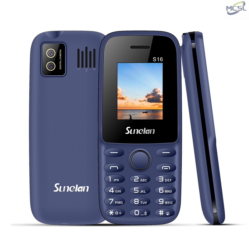 Кнопочный телефон Sunelan S16, 2 SIM, 1.8 дюйма