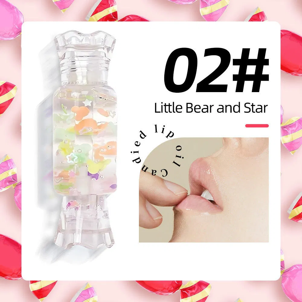 Vegan Clear Cute Fruit Flavor Long Lasting Moisturizing Kids Lip Gloss Lip Oil