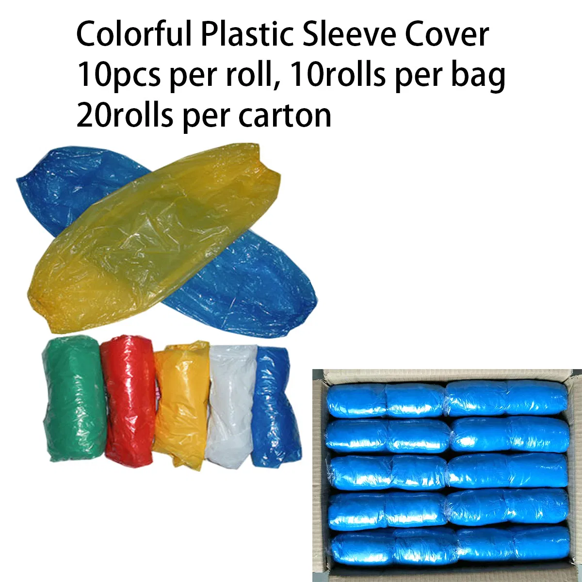 Disposable PP/SMS/PE Nonwoven Sleeve Cover Oversleeves