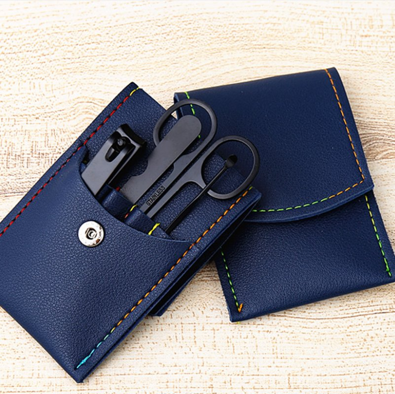Manicure Pedicure Nail Clipper Set with PU Bag