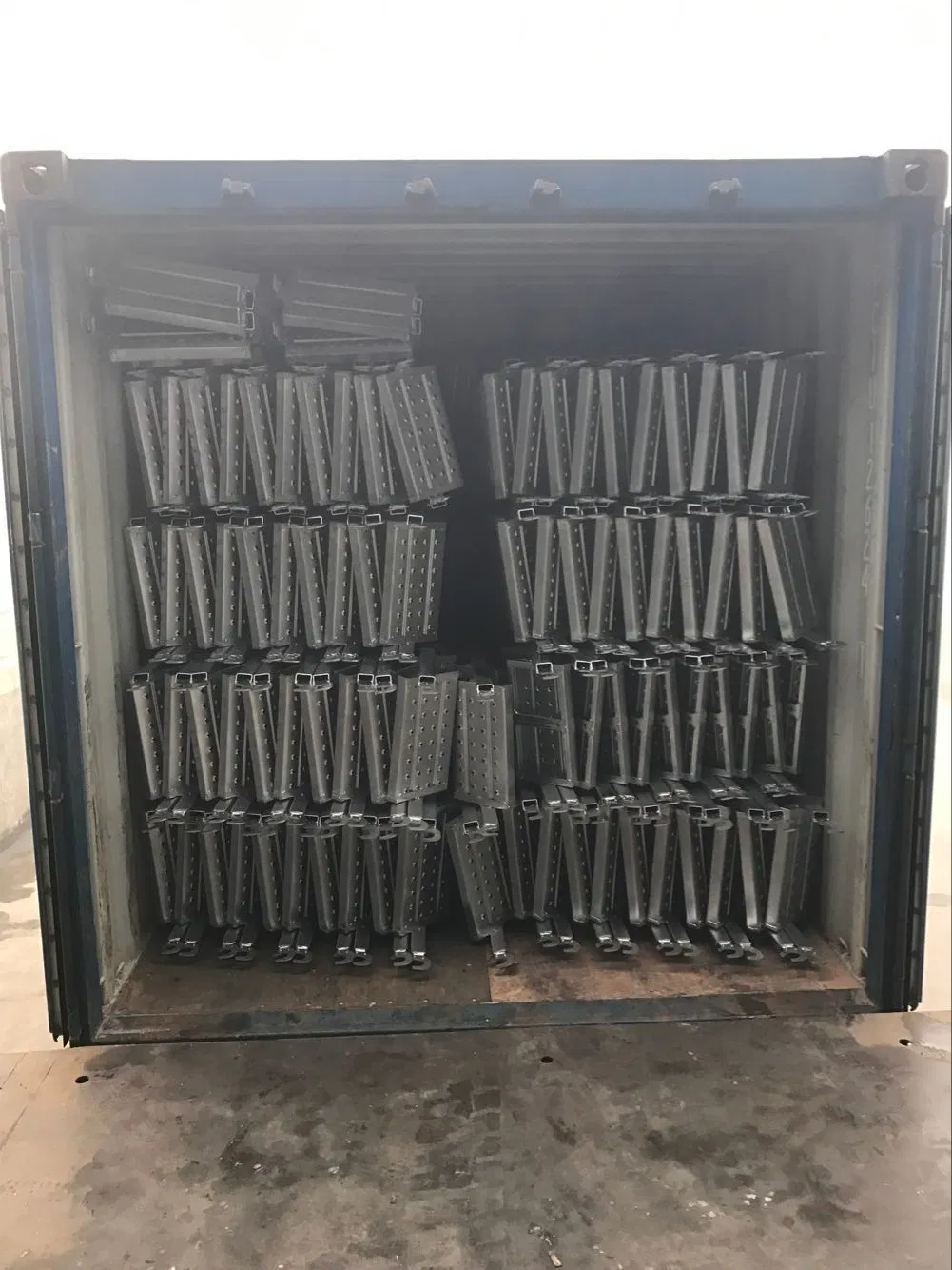 Pre Galvanized Scaffolding Steel Staircase Metal Step Ladders