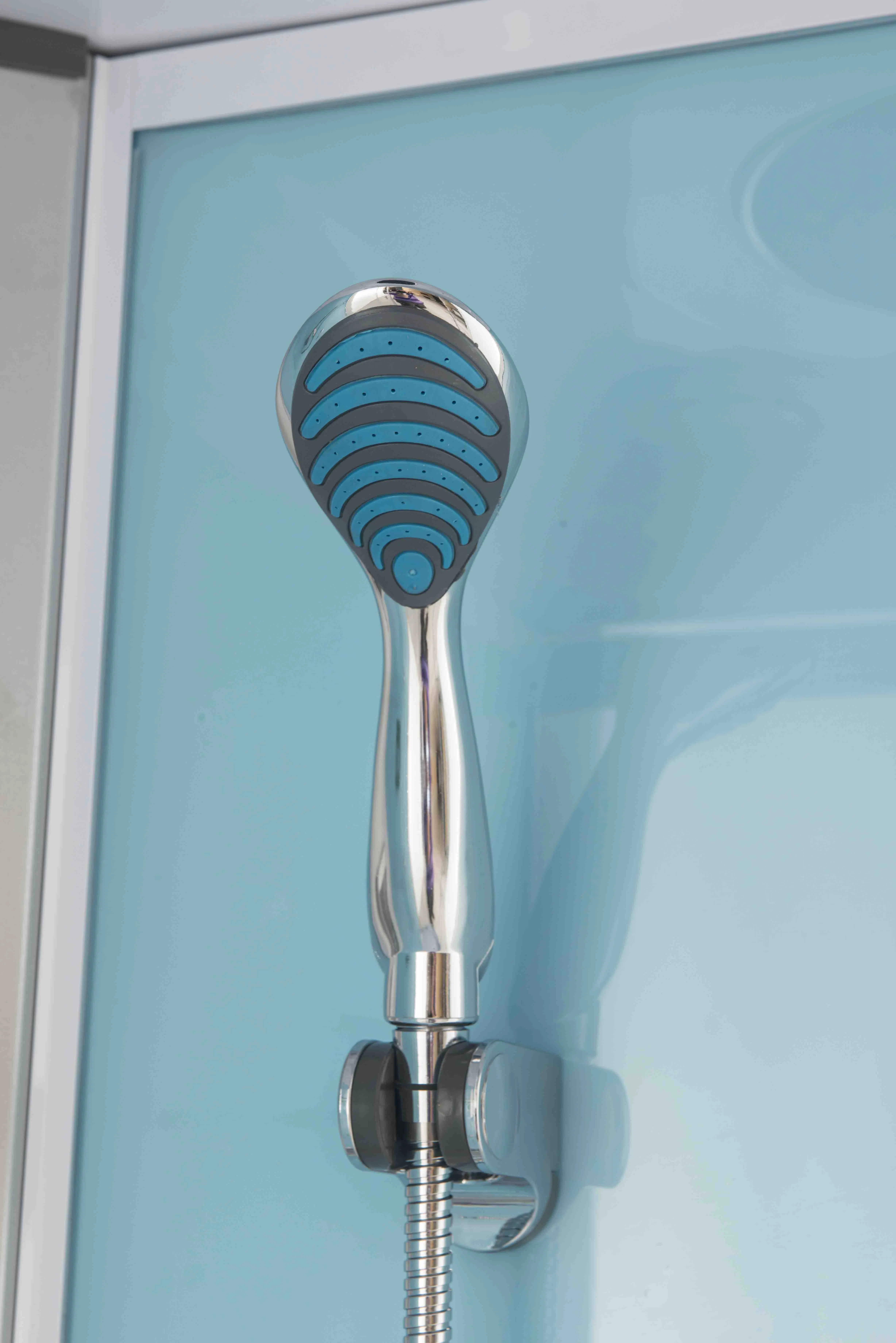 Frosted Glass Sliding Door Low Tray Shower Room (TL-8825)