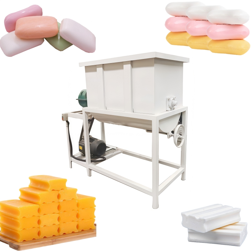Compact Automatic Small Scale Toilet Soap Making Machine Bar Soap Machine From Soap Base to Finished Bar Turnkey Project Small Soap Factory Machinery