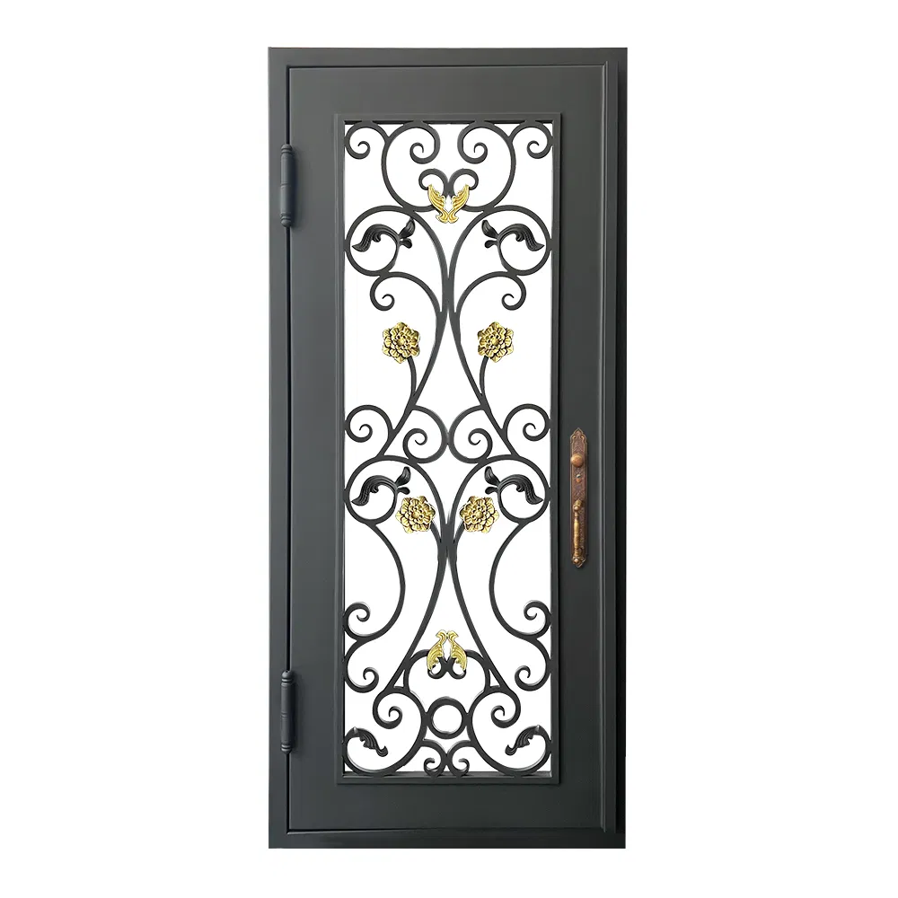 Brown Color Modern Design Good Quality Steel Front Steel Other Door