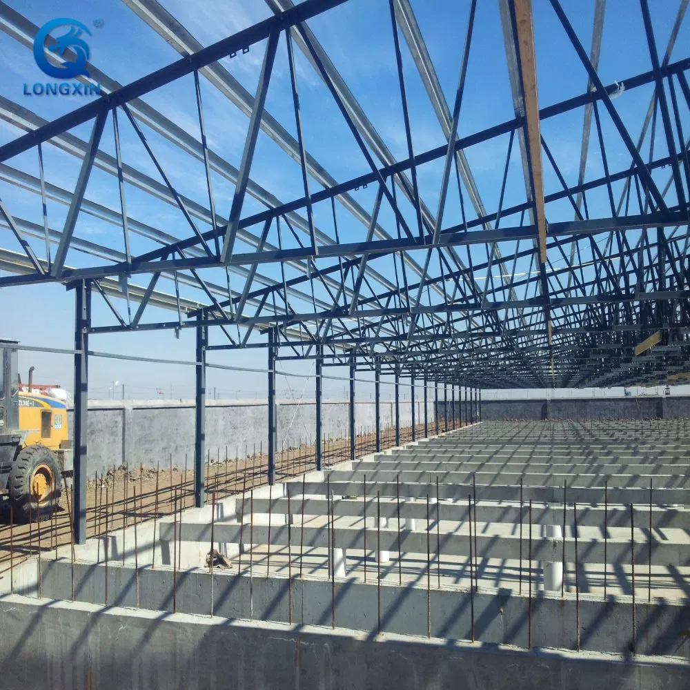 Prefabricated Steel Structure Pig House Farm Pig Farrowing Crate Piggery Shed Design for 100 Pigs