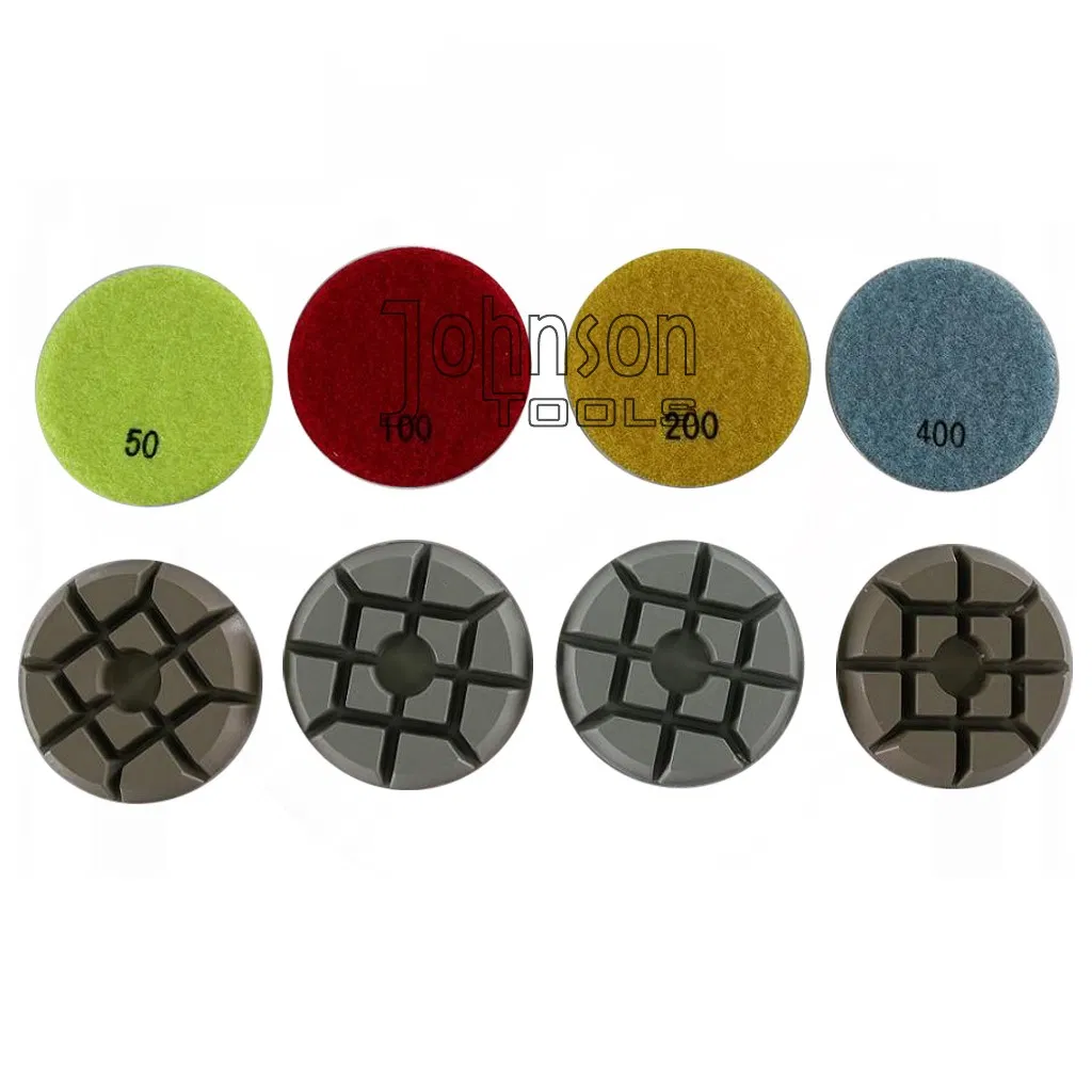 3inch Diamond Resin Polishing Pad for Concrete