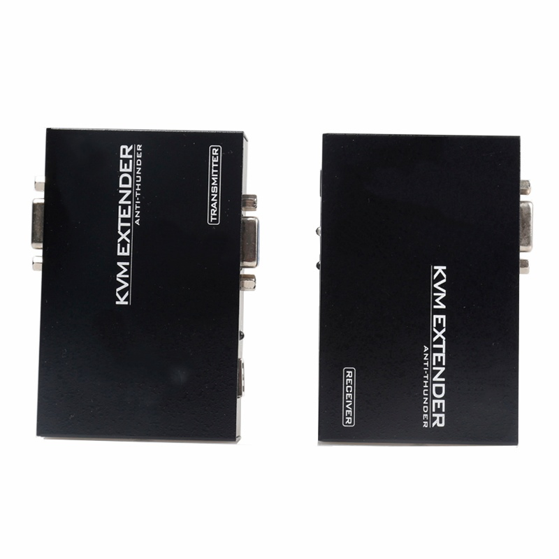 KVM-удлинитель VGA/HDMI по Ethernet, 100 м, 1080P