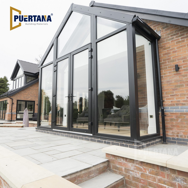 Prefab Lean to Sunroom Conservatory Greenhouse Sun Room Sunroom Glass House Aluminium Winter Garden