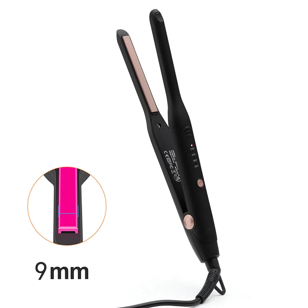 Men's Narrow Mini Straight Clip Women's Fluffy Straightening Stick Thin Splint Hair Straightener